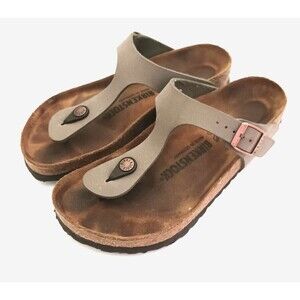 Birkenstock Gizeh Thong Mocha 37Narrow US 6-6.5 Made in Germany